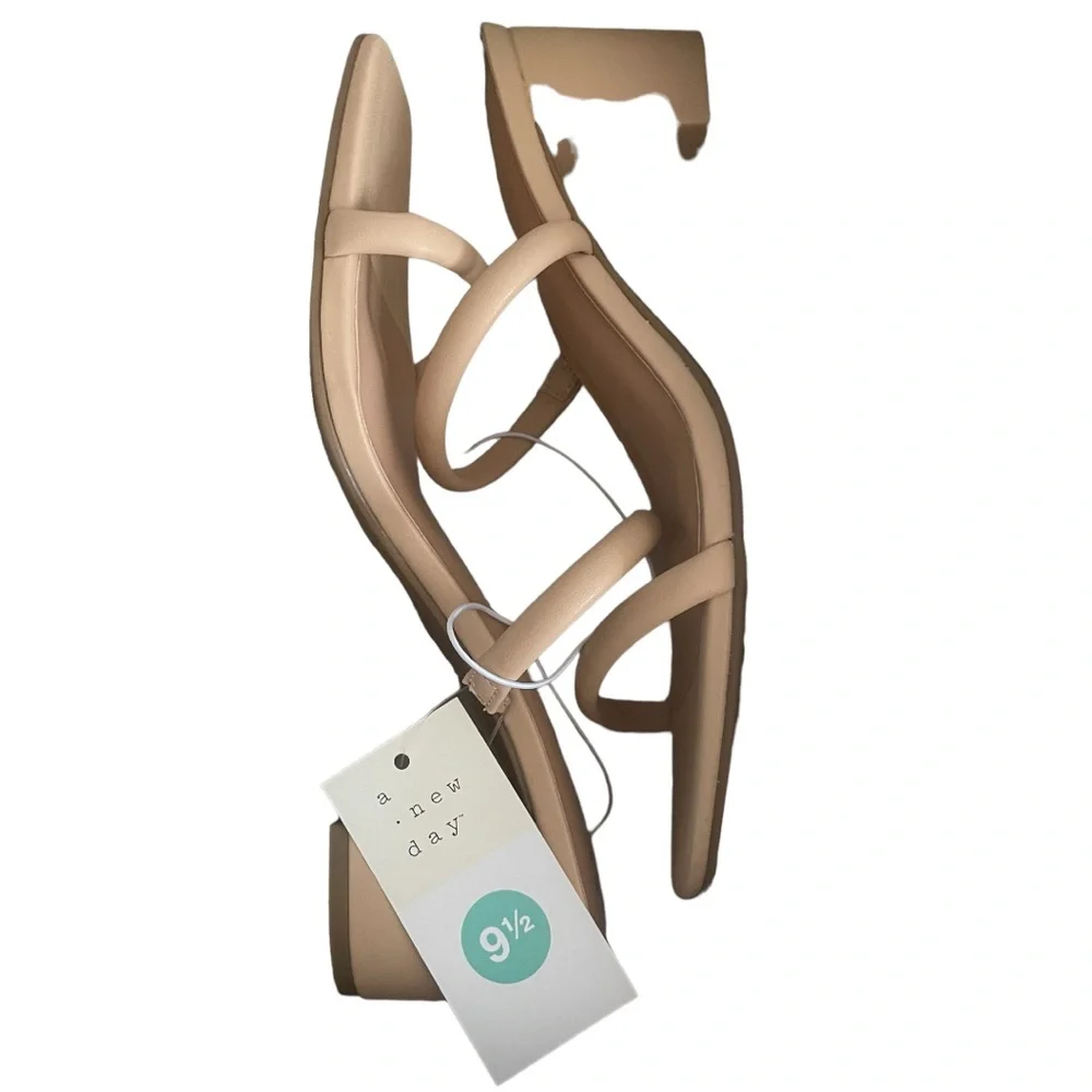 A New Day Women’s Cris Sandals Tan 9.5 - Picture 9 of 11